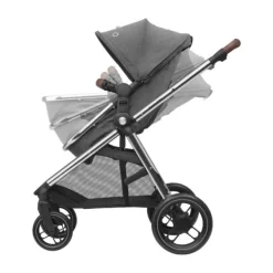 Maxi-Cosi Zelia3 Luxe Twillic Truffle (Black glossy frame & Black Leather)><noscript><img width=
