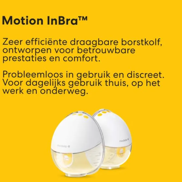Medela Borstkolf - Motion InBra™ - Dubbelzijdig Elektrisch> Borstkolven Elektrisch