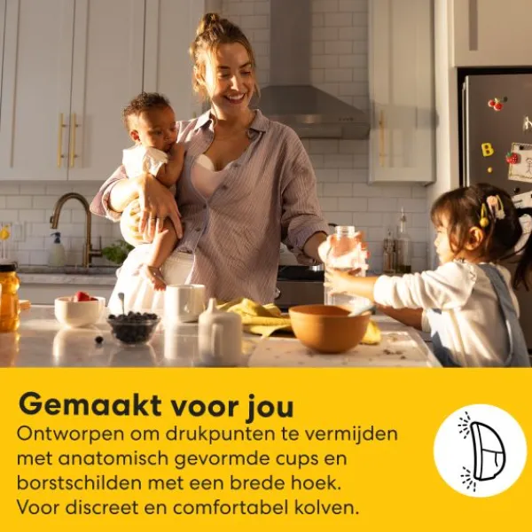 Medela Borstkolf - Motion InBra™ - Dubbelzijdig Elektrisch> Borstkolven Elektrisch