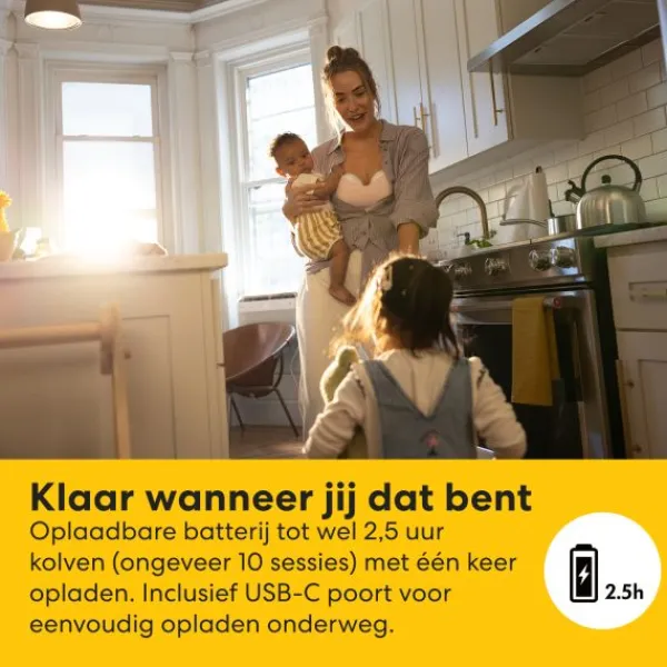 Medela Borstkolf - Motion InBra™ - Enkelzijdig Elektrisch> Borstkolven Handmatig