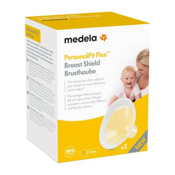 Medela Personal Fit Flex Borstschildenset Maat S 21mm (2 stuks)> Borstkolf Accessoires