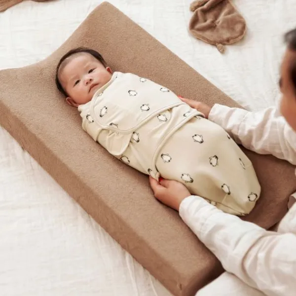 Meyco Baby Aankleedkussenhoes Badstof Uni Taupe 50 x 70 cm> Waskussenhoezen