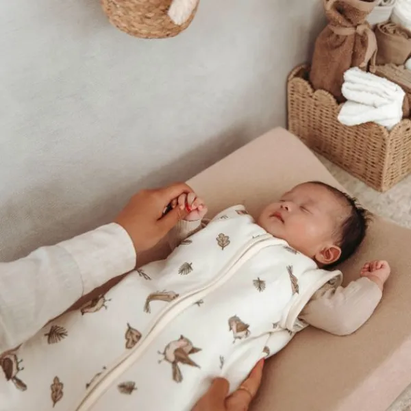 Meyco Baby Aankleedkussenhoes Badstof Uni Taupe 50 x 70 cm> Waskussenhoezen