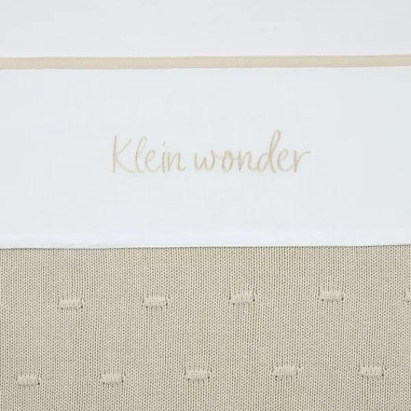 Meyco Baby Klein Wonder Ledikant Laken - 100 x 150 cm - Soft Sand> Ledikantlakens