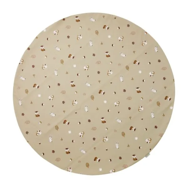 Meyco Baby Knoeimat Kinderstoel Forest Animals Sand> Accessoires Kinderstoelen