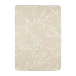 Meyco Baby Ledikantdeken Geweven Branches Sand 100 x 150 cm> Ledikantdekens