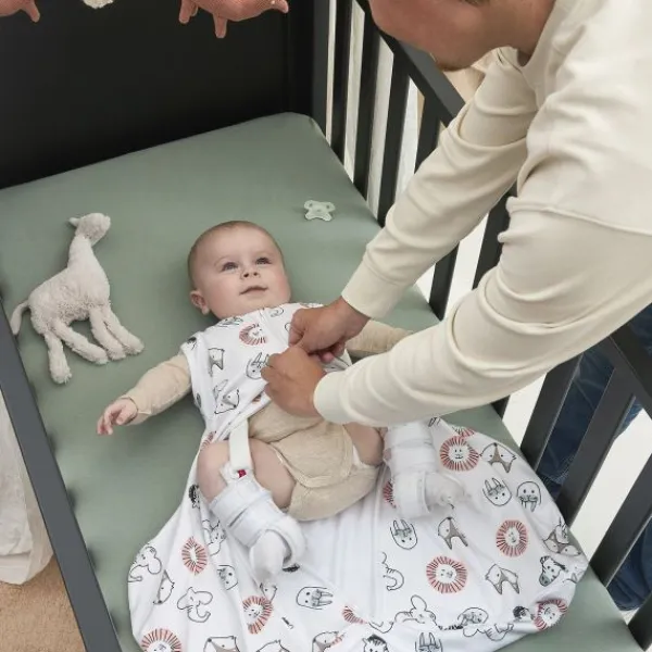 Meyco Baby Slaapzak Heupdysplasie Animal Multicolour 70 cm> 4-Seizoenen Slaapzakken