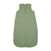 Meyco Baby Slaapzak Hydrofiel Gevoerd Uni Pre-Washed Olive Green 90 cm> 4-Seizoenen Slaapzakken