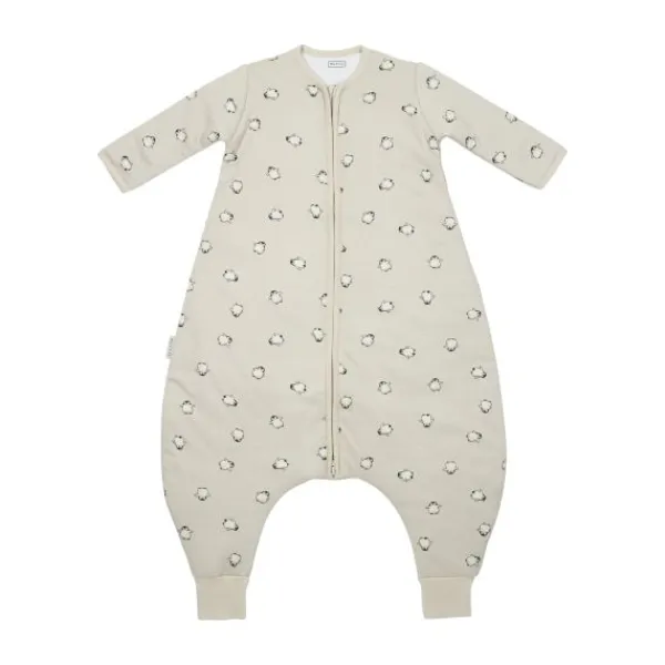 Meyco Baby Slaapzak Jumper Winter Winter Penguin Soft Sand 92 cm> 4-Seizoenen Slaapzakken|Winter Slaapzakken