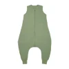 Meyco Baby Slaapzak Jumper Winter Hydrofiel Uni Pre-Washed Olive Green 80 cm> 4-Seizoenen Slaapzakken|Winter Slaapzakken