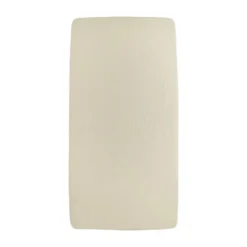 Meyco Baby Uni Hoeslaken Ledikant - 60 x 120 cm - Pre-Washed Hydrofiel - Offwhite><noscript><img width=