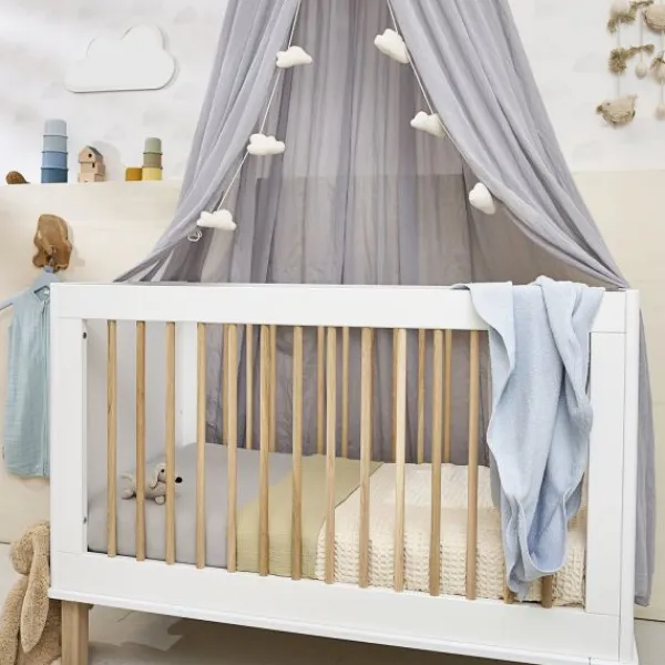 Meyco Baby Uni Wieglaken - Pre-Washed Hydrofiel - 75 x 100 cm - Soft Olive> Wieglakens