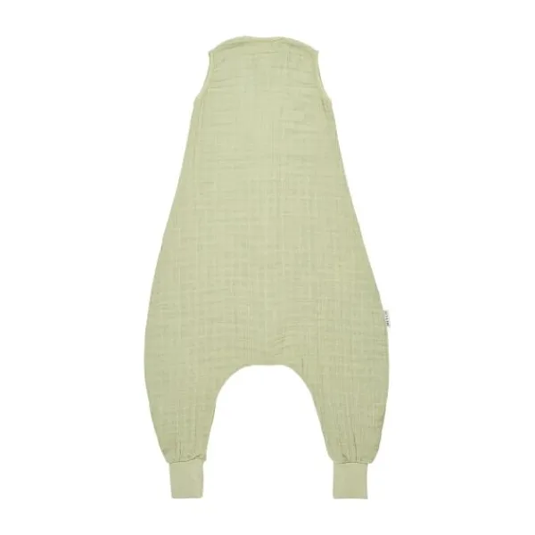 Meyco Baby Uni Zomer Slaapoverall Jumper - 104 cm - Pre-Washed Hydrofiel - Sand> 4-Seizoenen Slaapzakken|Zomer Slaapzakken
