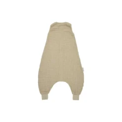 Meyco Baby Uni Zomer Slaapoverall Jumper - 92 cm - Pre-Washed Hydrofiel - Soft Sand> 4-Seizoenen Slaapzakken|Zomer Slaapzakken