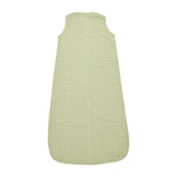 Meyco Baby Uni Zomerslaapzak - 90 cm - Pre-Washed Hydrofiel - Soft Sand> 4-Seizoenen Slaapzakken|Zomer Slaapzakken