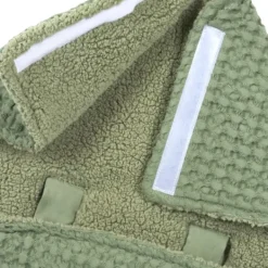 Meyco Baby Voetenzak Wafel Teddy Olive Green 40 x 82 cm><noscript><img width=