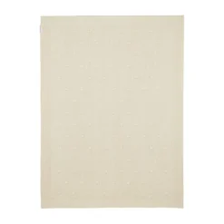 Meyco Baby Wiegdeken Knots Soft Sand 75 x 100 cm> Wiegdekens