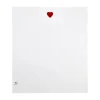 Meyco Baby Wieglaken Sweet Heart Red 75 x 100 cm> Wieglakens