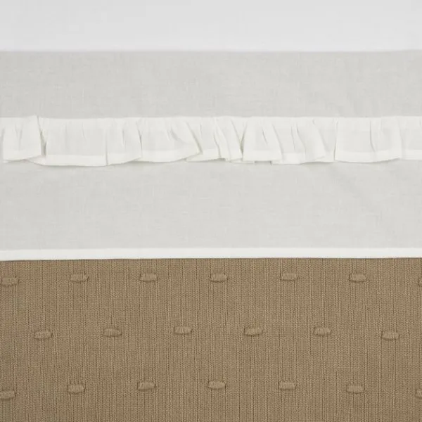 Meyco Badcape Badstof Ruffle Offwhite> Badcapes
