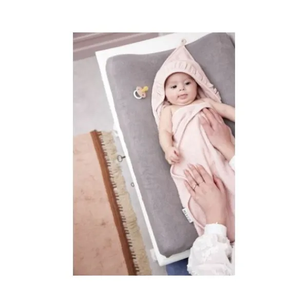 Meyco Badcape Badstof Ruffle Offwhite> Badcapes