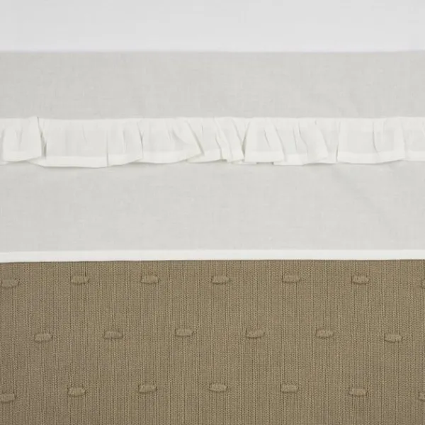 Meyco Badcape Badstof Ruffle Offwhite> Badcapes