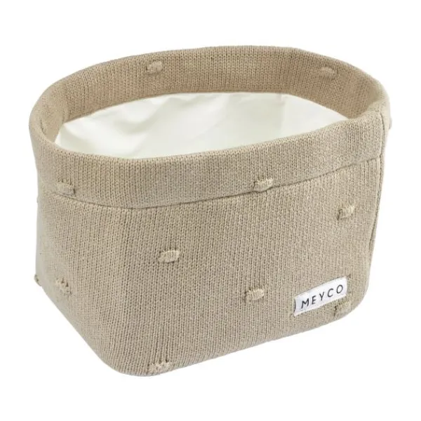 Meyco Billendoekjesetui Mini Knots Sand> Accessoires Wiegen|Hoeslakens