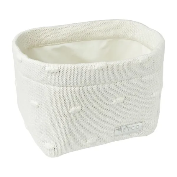 Meyco Boxkleed Knit Basic Sand Melange 77x97cm> Inbakeren|4-Seizoenen Slaapzakken