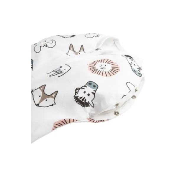 Meyco Cocoon Inbakerslaapzak Animal 70 cm> 4-Seizoenen Slaapzakken