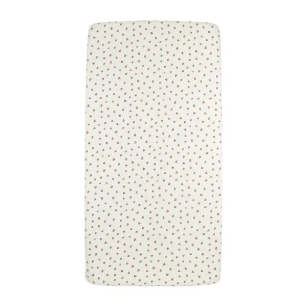 Meyco Hoeslaken Print - 70 x 140/150 cm - Jersey - Mini Panther Soft Pink> Hoeslakens