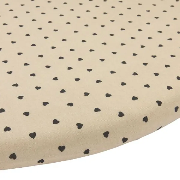 Meyco Hoeslaken Print - 70 x 140/150 cm - Jersey - Mini Panther Soft Pink> Hoeslakens