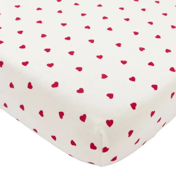 Meyco Hoeslaken Print - 70 x 140/150 cm - Jersey - Mini Panther Soft Pink> Hoeslakens