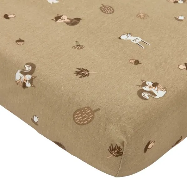 Meyco Hoeslaken Print - 70 x 140/150 cm - Jersey - Mini Panther Soft Pink> Hoeslakens