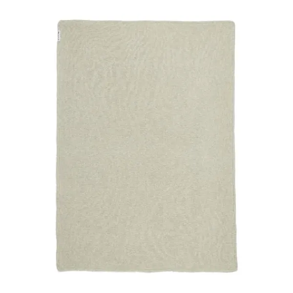 Meyco Ledikantdeken Knit Basic Sand Melange Teddy 100x150cm> Ledikantdekens