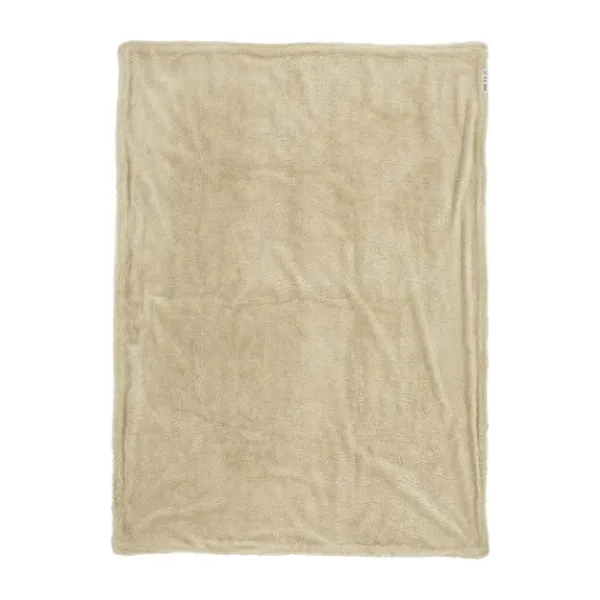 Meyco Ledikantdeken Mini Knots Sand Teddy 100x150cm> Ledikantdekens
