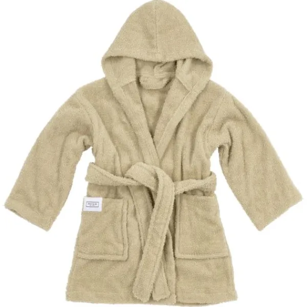 Meyco Ledikantdeken Mini Knots Sand Teddy 100x150cm> Ledikantdekens