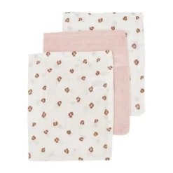 Meyco Multidoek Mini Panther Soft Pink 70x70cm 3-Pack> Wieglakens