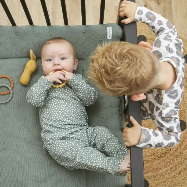 Meyco Pyjama Cheetah Forestgreen mt.50/56 2-Pack> Pyjama's
