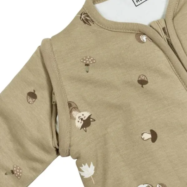 Meyco Slaapzak Winter Forest Animals Sand 70 cm> 4-Seizoenen Slaapzakken|Winter Slaapzakken