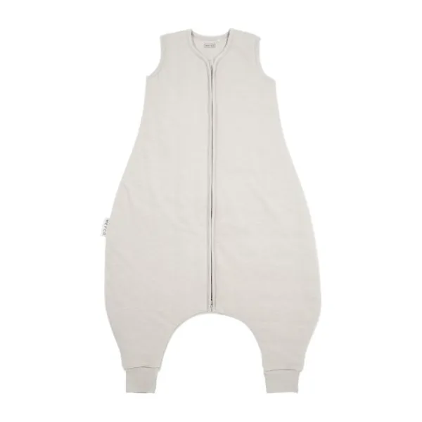 Meyco Slaapzak Winter Jumper Slub Greige 92 cm> Winter Slaapzakken|4-Seizoenen Slaapzakken
