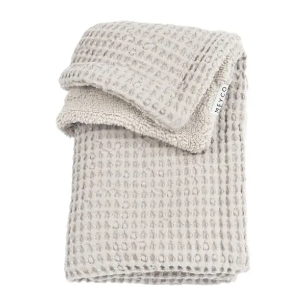 Meyco Slaapzak Winter Slub Greige 90 cm> Ledikantlakens