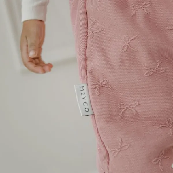 Meyco Studio Jumper Gevoerd - Bow Rose - 104 cm> 4-Seizoenen Slaapzakken