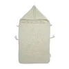 Meyco Voetenzak Knit Basic Sand Melange> Accessoires Autostoel