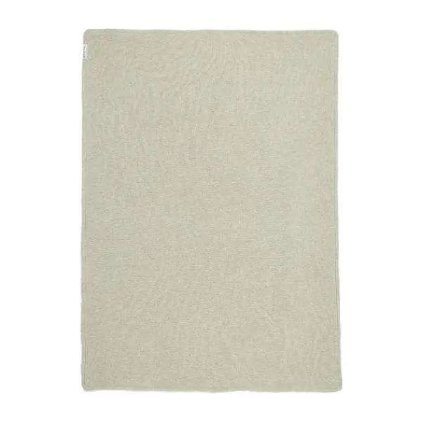Meyco Wiegdeken Knit Basic Sand Melange Teddy 75x100cm> Wiegdekens