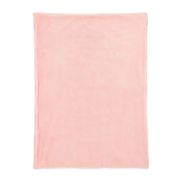 Meyco Wiegdeken Mini Knots Soft Pink Teddy 75x100cm> Wiegdekens