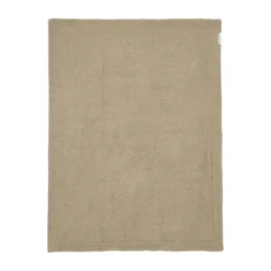 Meyco Wiegdeken Wafel Teddy Sand 75 x 100 cm><noscript><img width=