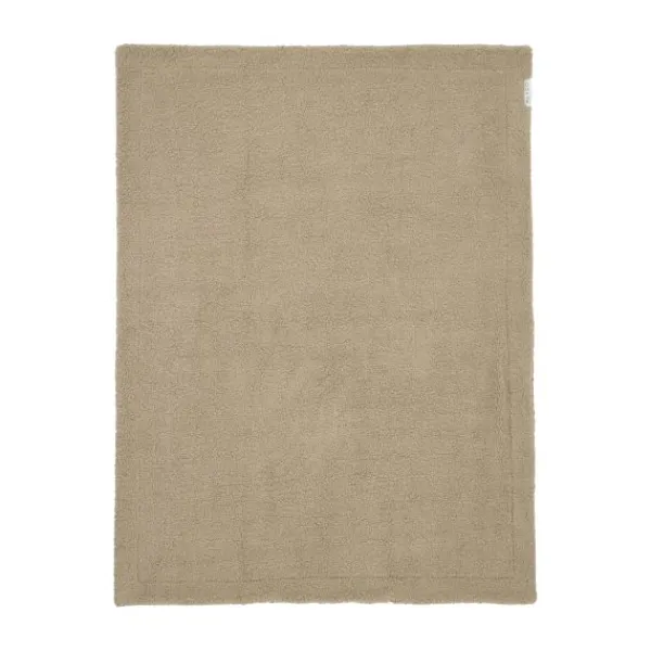 Meyco Wiegdeken Wafel Teddy Sand 75 x 100 cm> Wiegdekens