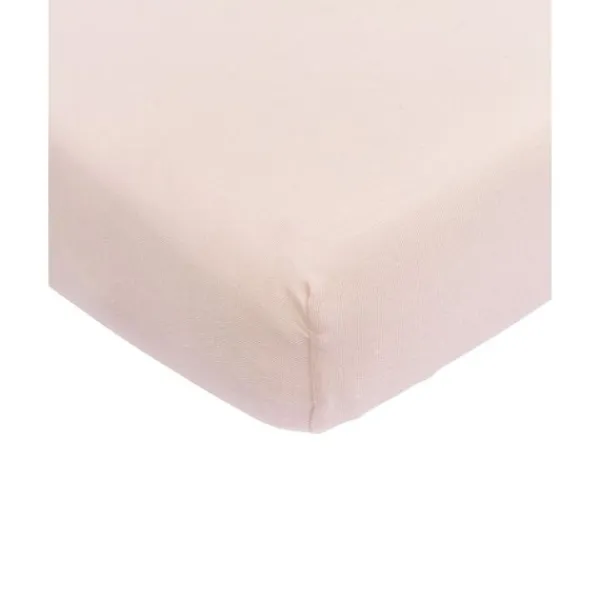 Meyco Wieghoeslaken Jersey Soft Pink 40x80/90cm 2-Pack> Accessoires Wiegen|Hoeslakens