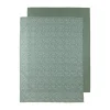 Meyco Wieglaken 2-Pack Cheetah/Uni Forest Green 75 x 100 cm> Wieglakens