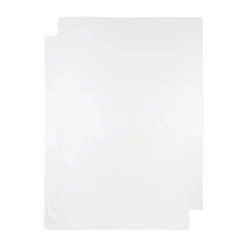 Meyco Wieglaken 2-Pack Uni Wit 75 x 100 cm> Accessoires Wiegen|Hoeslakens