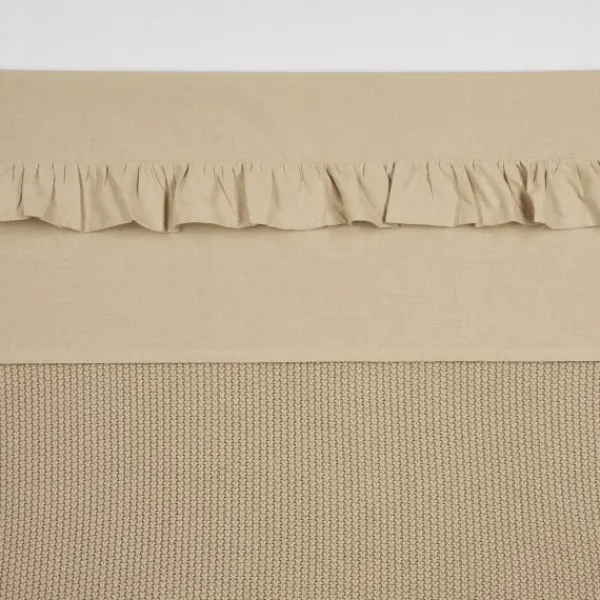 Meyco Wieglaken Ruffle Offwhite 75 x 100 cm> Wieglakens